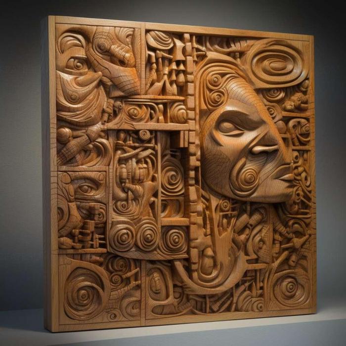 نموذج ثلاثي الأبعاد لآلة CNC 3D Art 